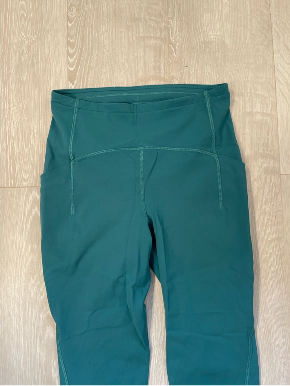 Lululemon Swift Speed High-Rise Crop 23" Teal Lagoon Green size 6 - Picture 8 of 16
